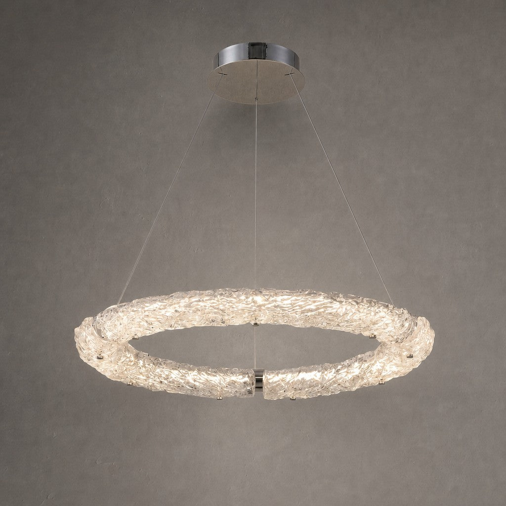 Glitter Glamorous Modern Glass Chandelier