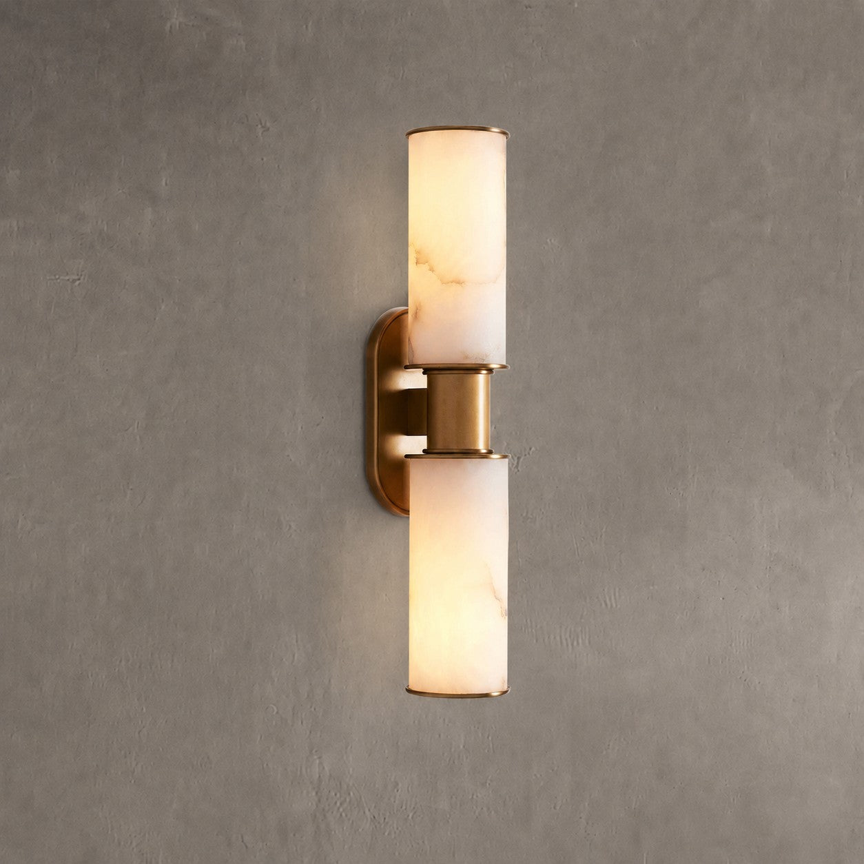 Kelvridge 2-Light Wall Sconce in Alabaster