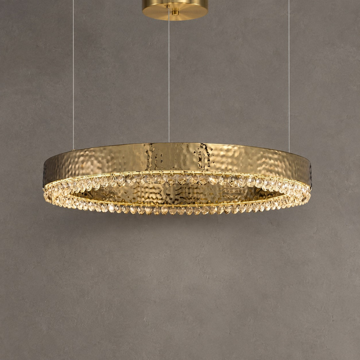 Hudson Crystal Modern Pendant Light