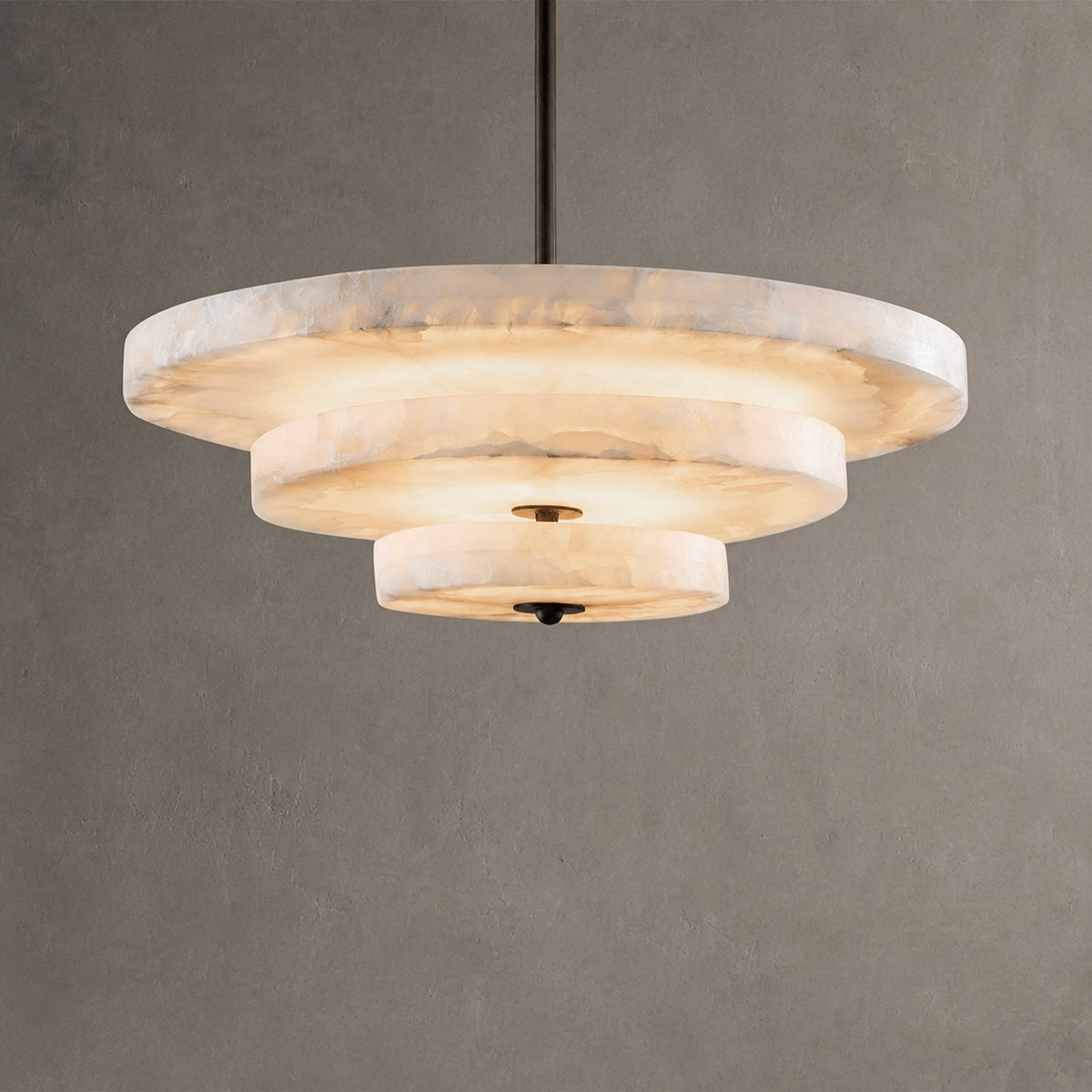 Ice Queen Alabaster Chandelier