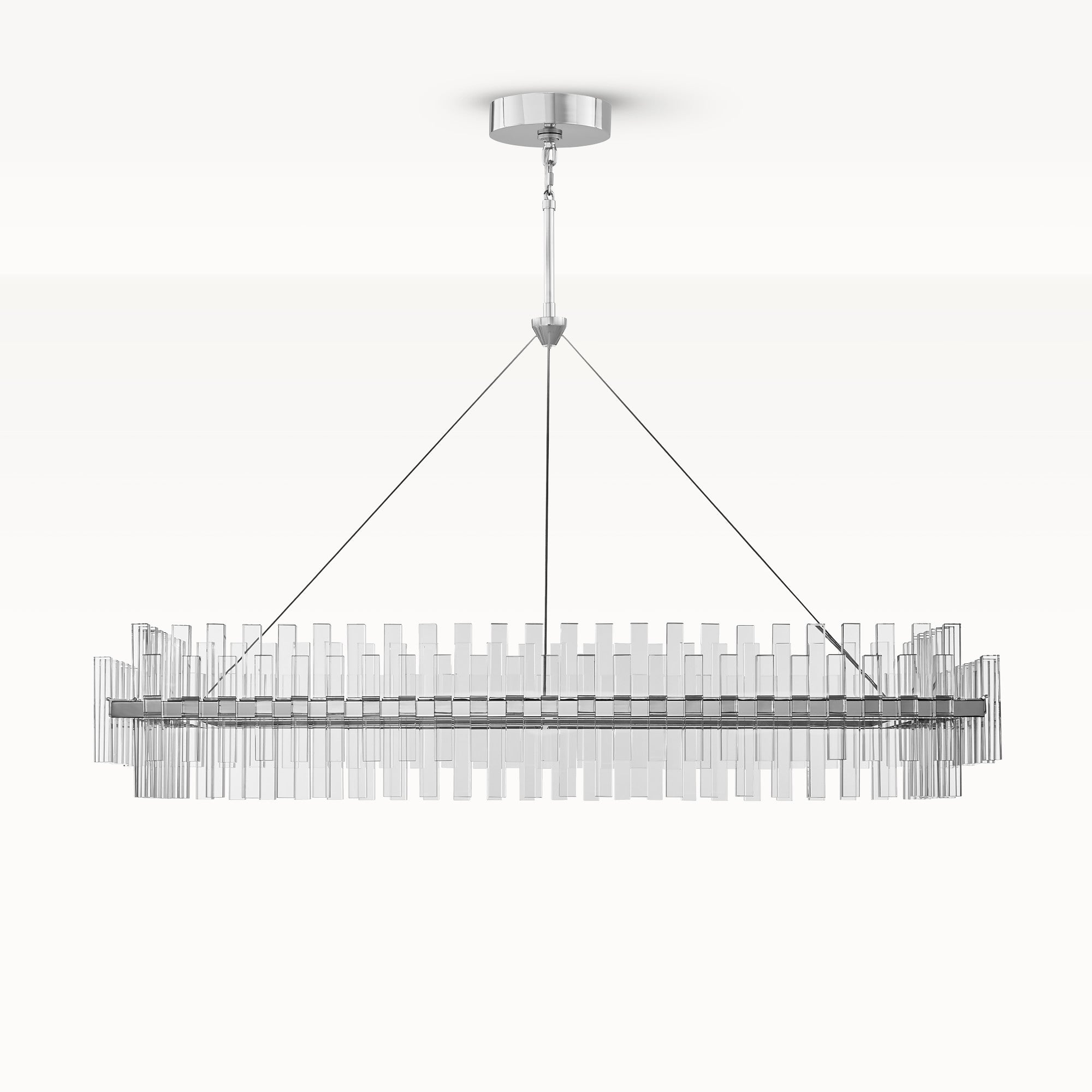 Phoebe Linear LED Crystal Chandelier