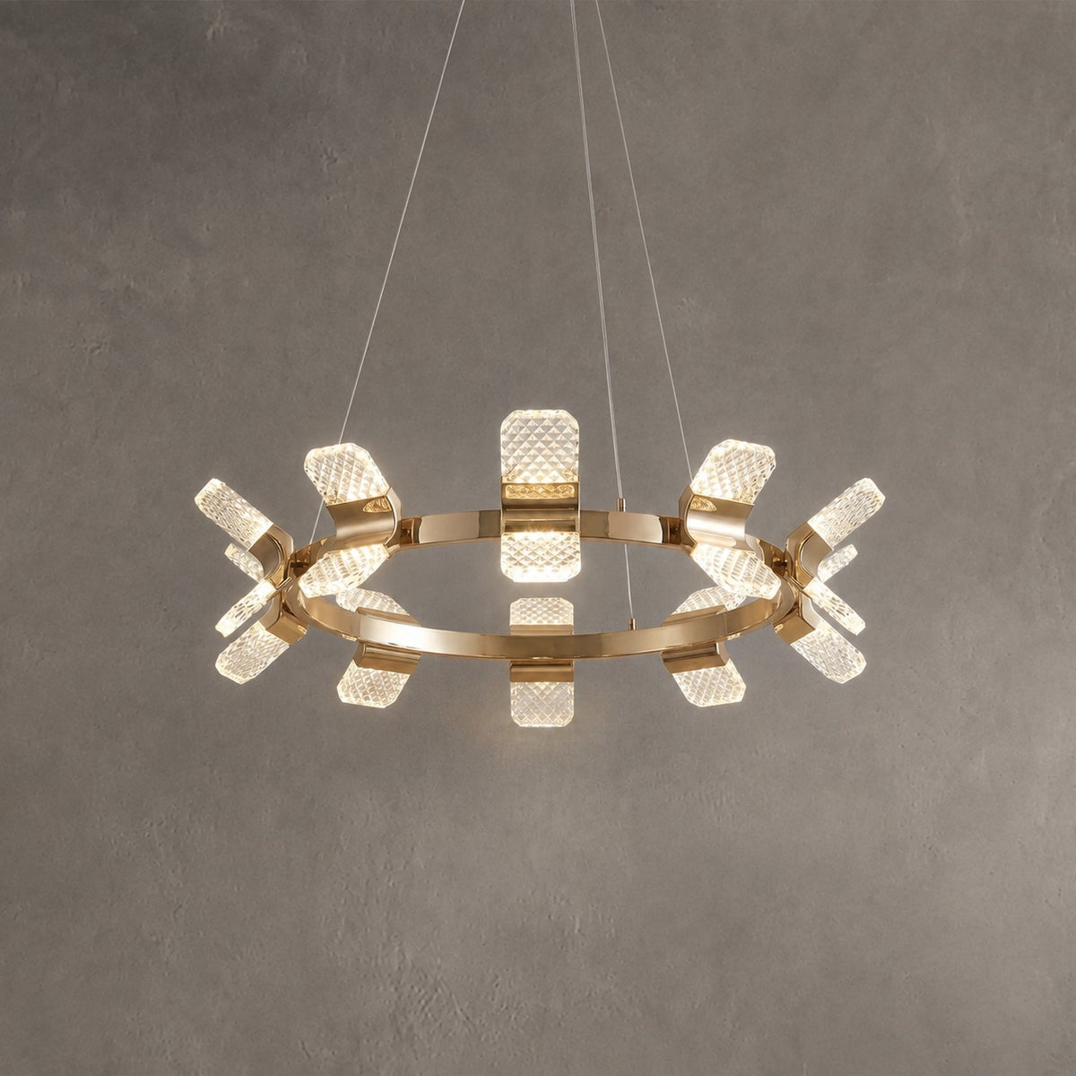 Isadora Modern Ring Chandelier 39"