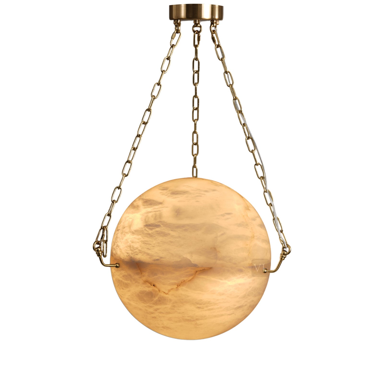 Zenobia Alabaster Suspension Lamp, Kitchen Island Pendant Lamp