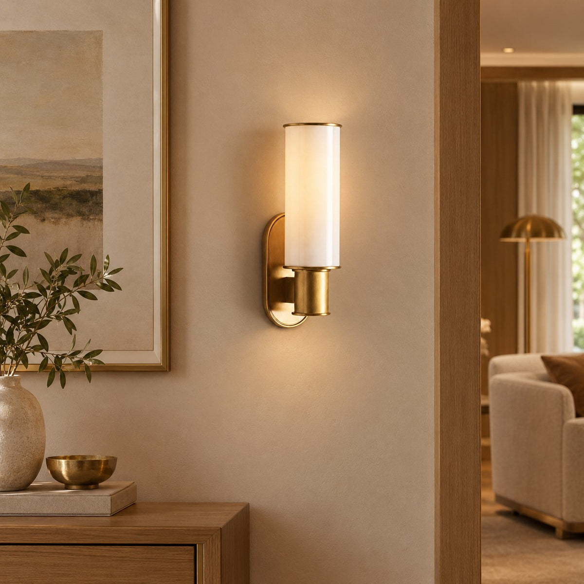 Kelvridge Wall Sconce in Milk