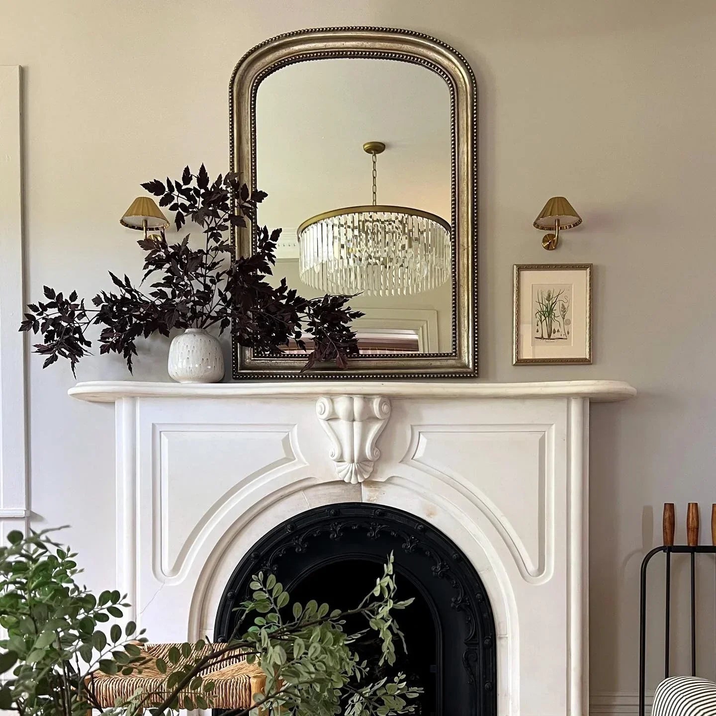 Leyland Crystal Round Chandelier – Brass or Bronze Finish, 33" Diameter