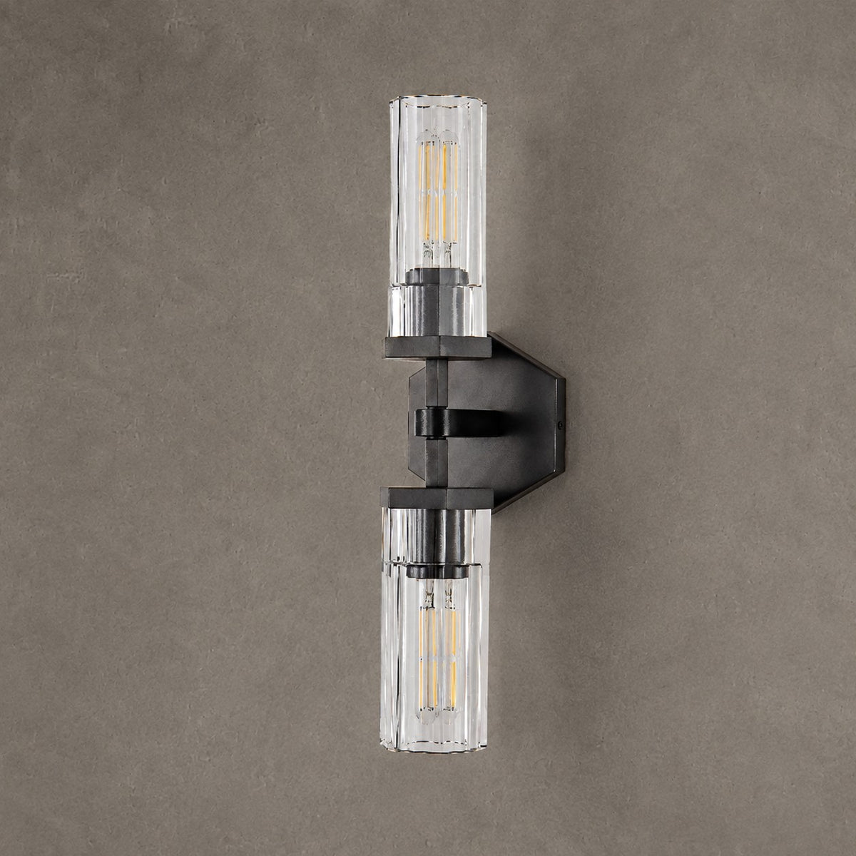Lirael Hexagonal Linear Short Wall Sconce