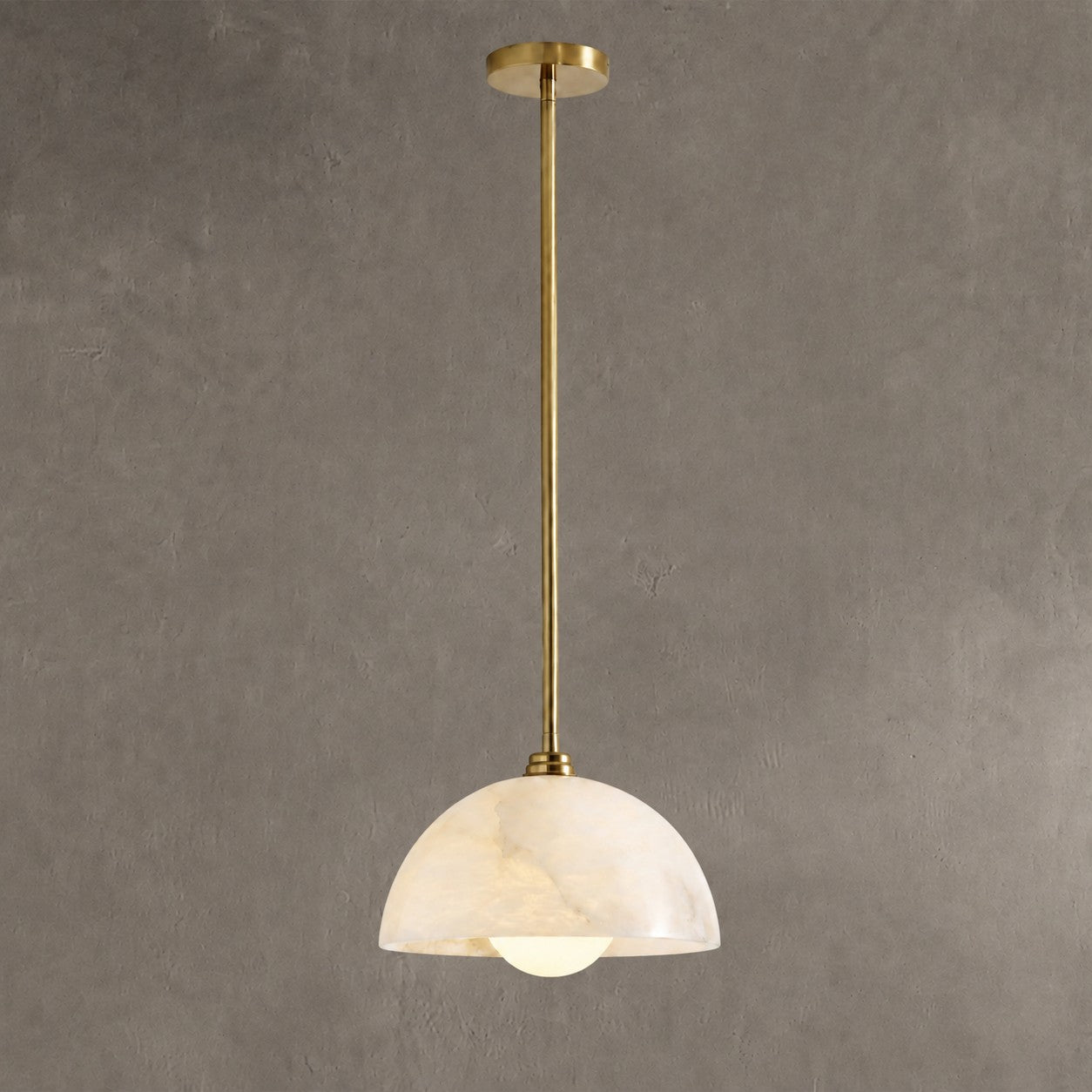 Pendant Light Dome Marble