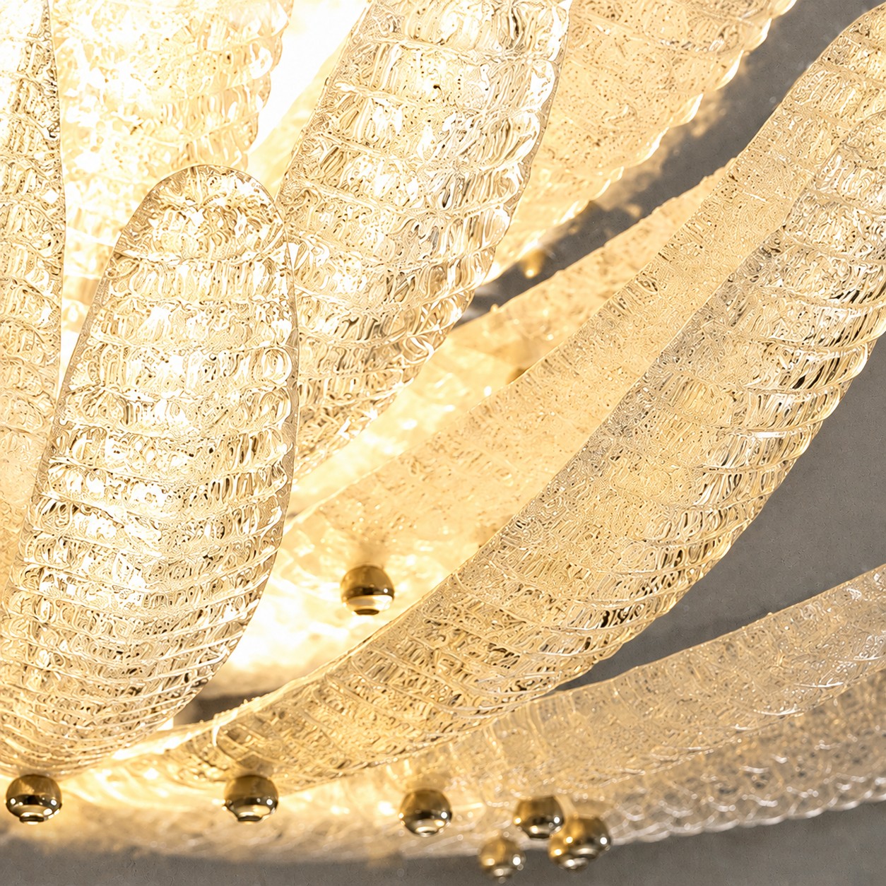 Chandelier Orchid Glass Calista