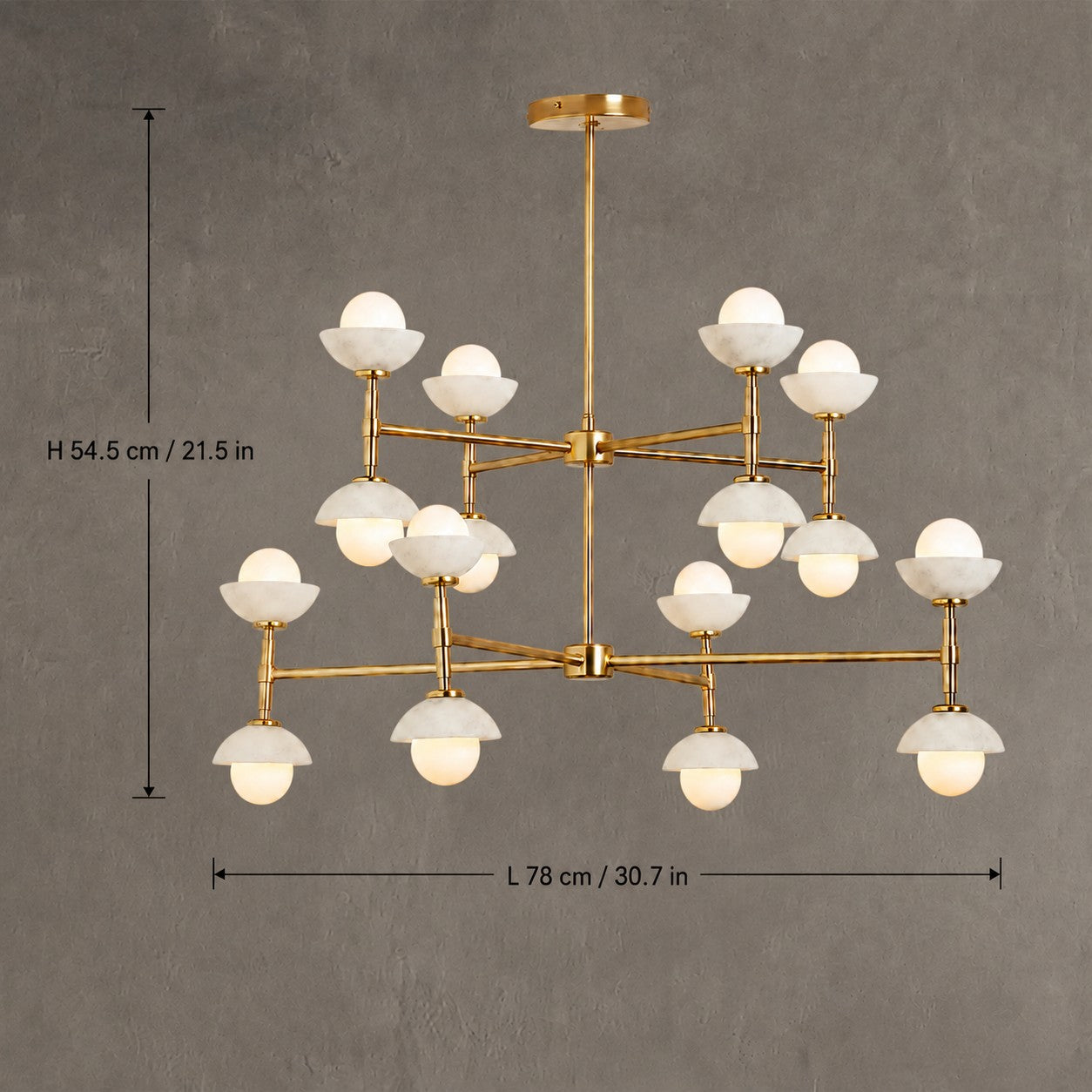 Chandelier  Refined Modern