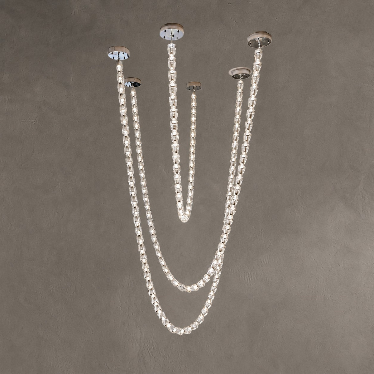 Chandelier Versailles Veil Cascading Crystal