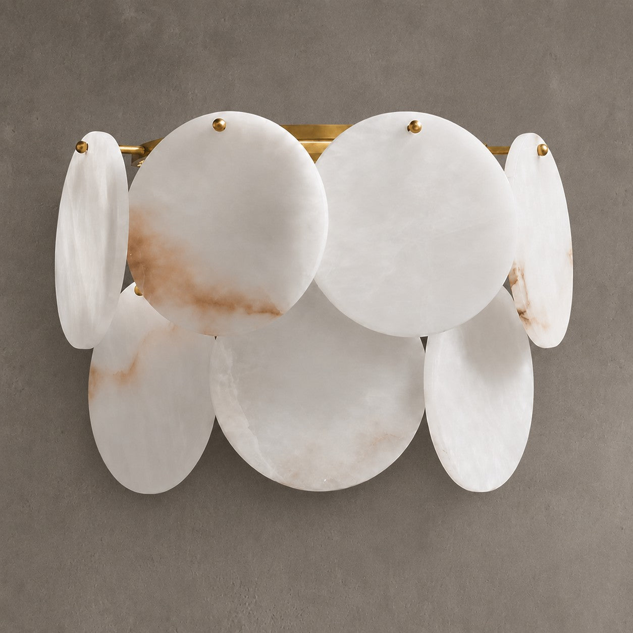 Wall Sconce  French Art Deco Spanish Alabaster