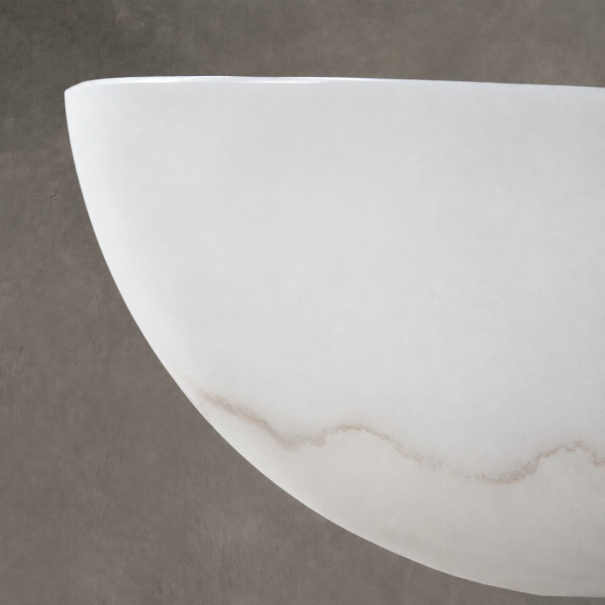 Calista Living Room Wall Sconce  Spanish Alabaster Mid-Century Modern