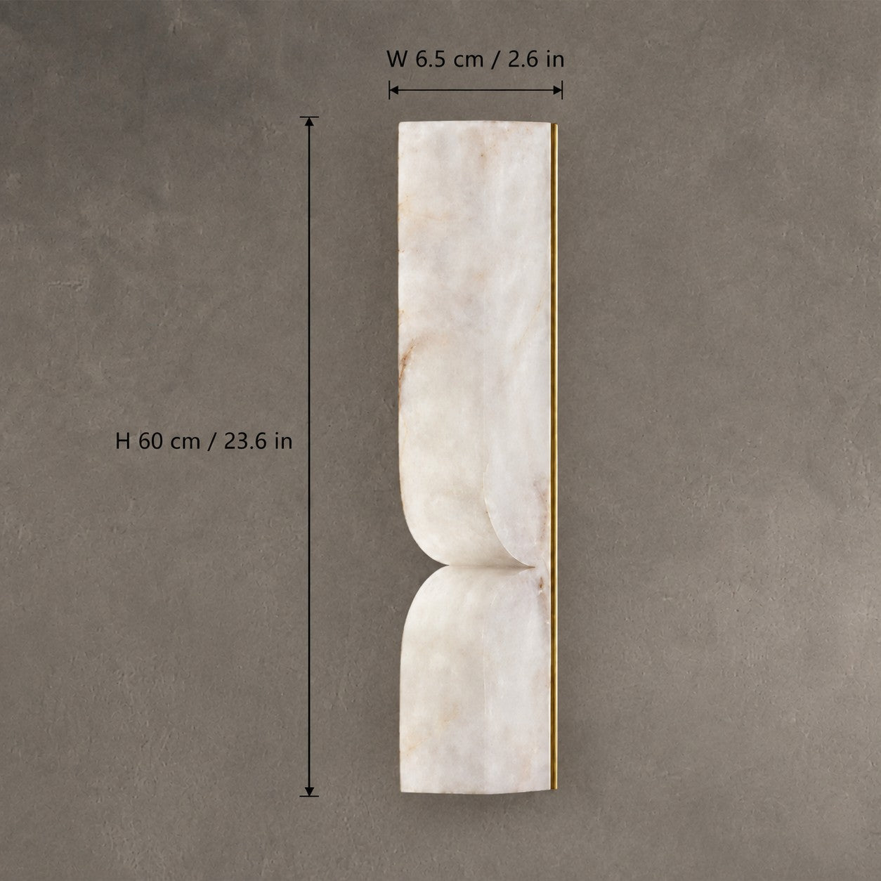Avenor  Living Room Wall Sconce Spanish Alabaster Minimalist