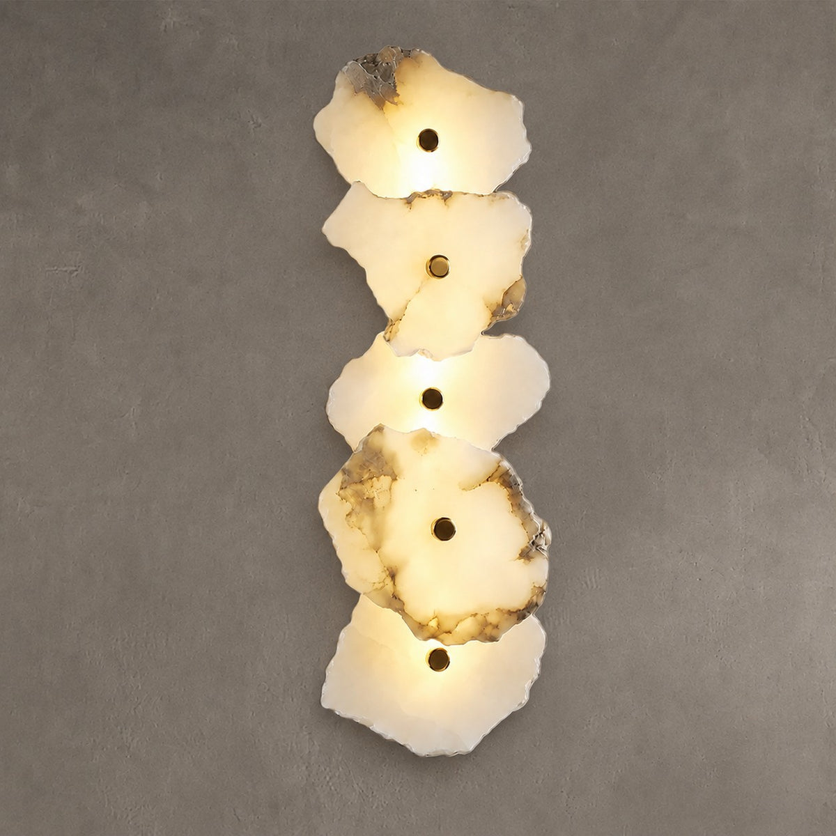 Wall Sconce  Spanish Alabaster Organic Modern
