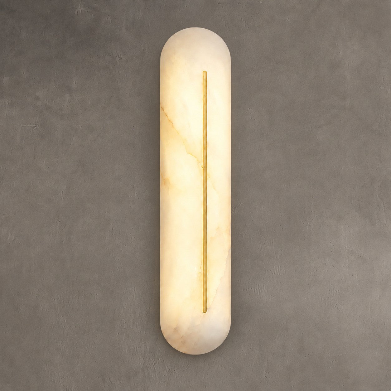 Valora  Living Room Wall Sconce  Spanish Alabaster Minimalist