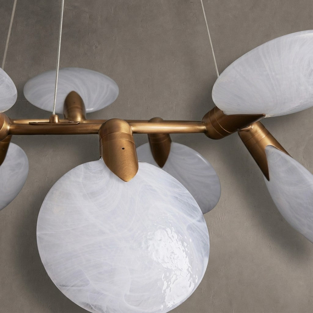 Lyla Round Chandelier | Valley Lamps