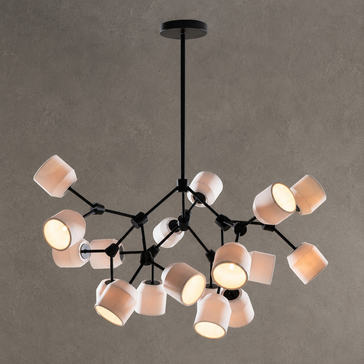 Maison Ceramic Cluster Chandelier