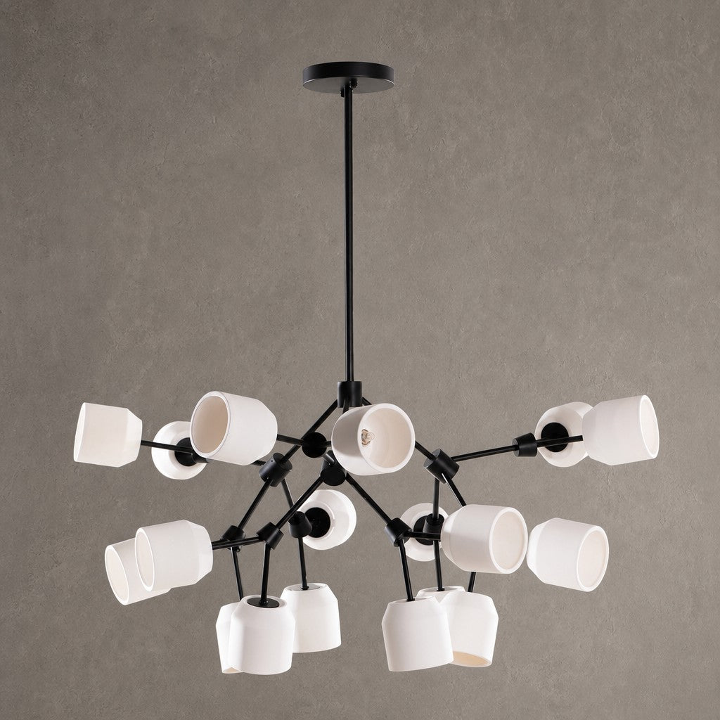 Maison Ceramic Cluster Chandelier