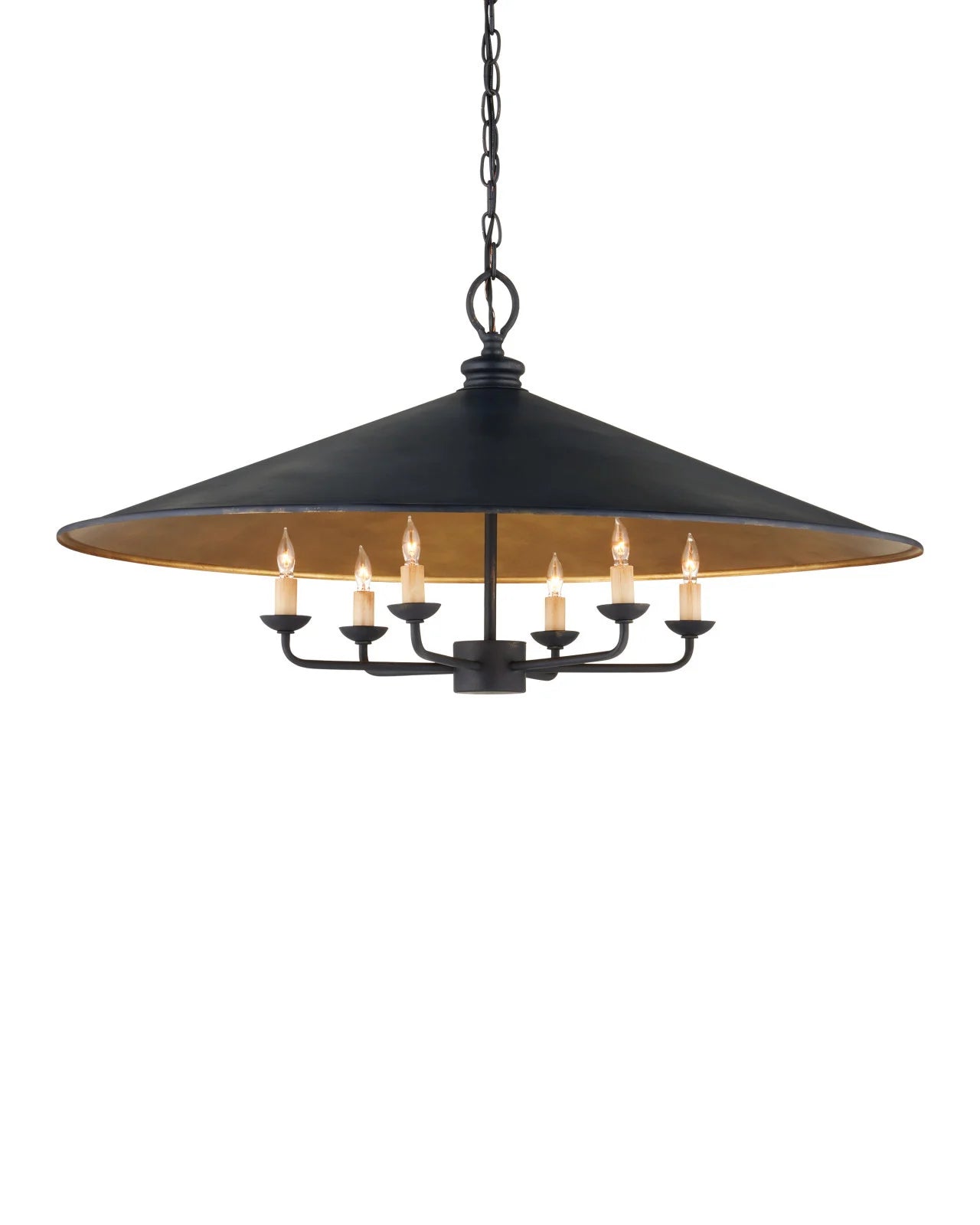 Veritas Black Chandelier 36'' For living room, bedroom, Foyer Entryway