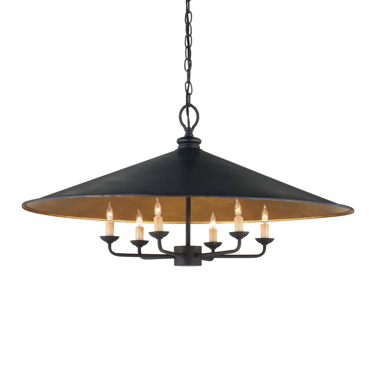 Veritas Black Chandelier 36'' For living room, bedroom, Foyer Entryway