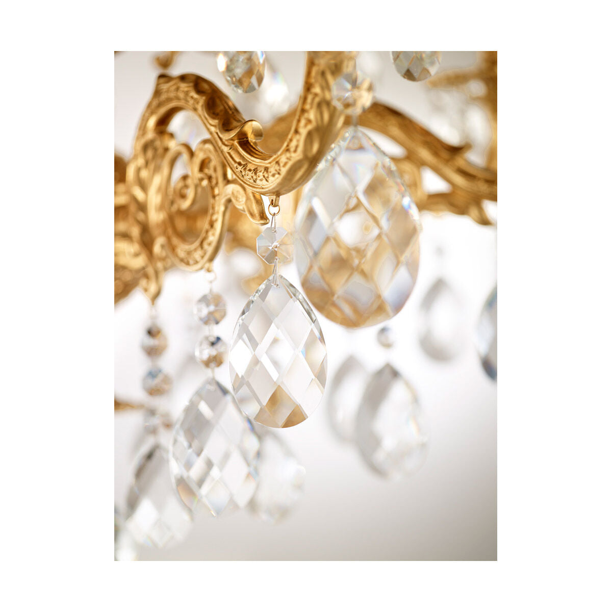 Milena 12-light Crystal Chandelier 32"