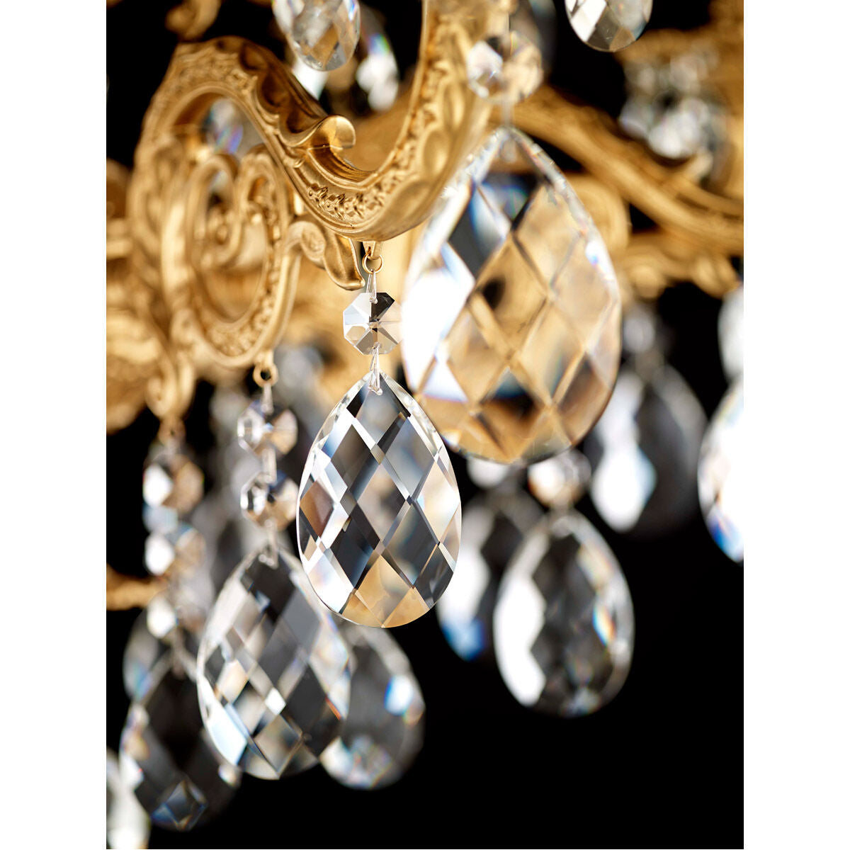 Milena 12-light Crystal Chandelier 32"