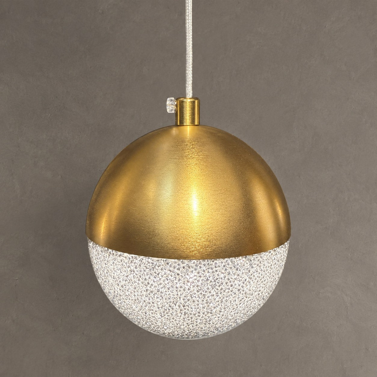 Minimalist Floating Acrylic Ball Chandelier