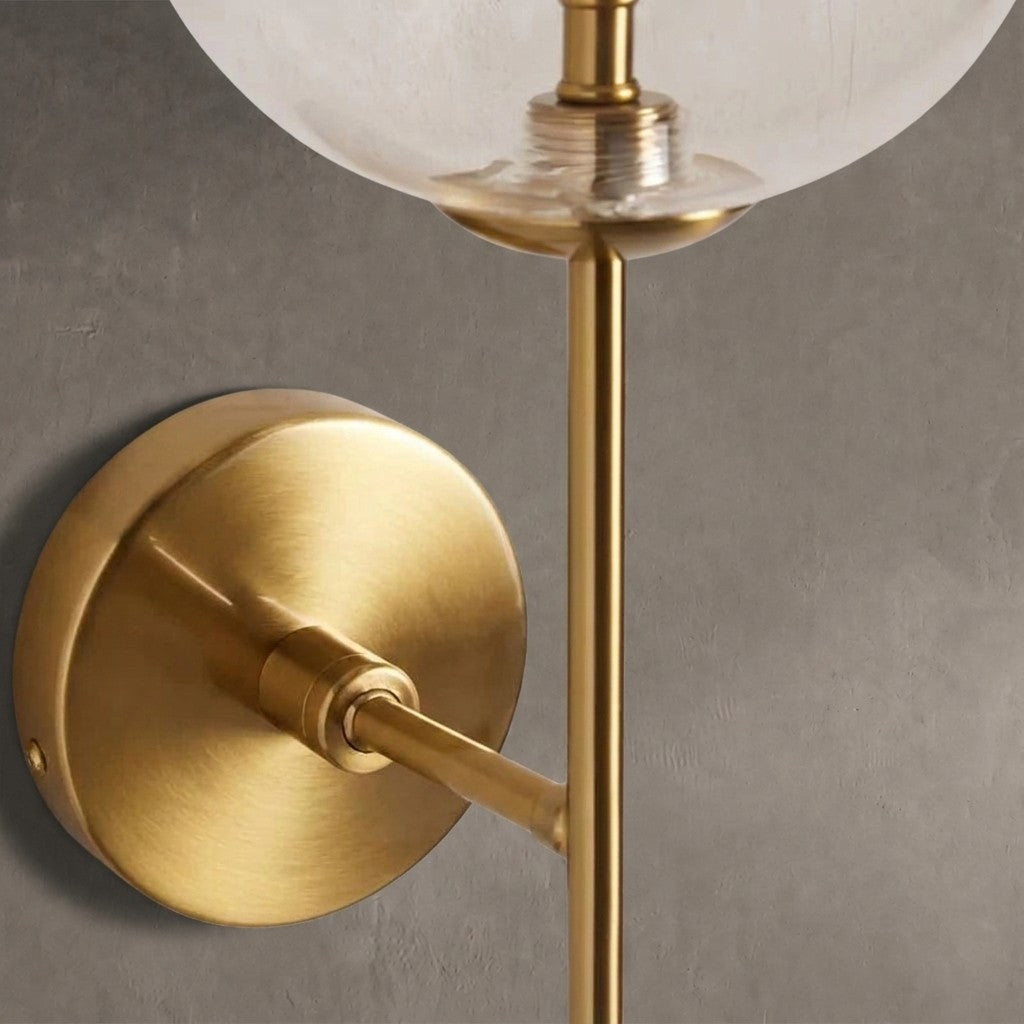 Astraline Glass Ball Wall Sconce