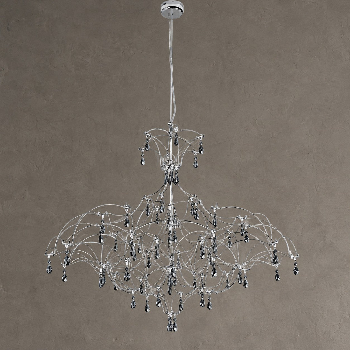 Modern Art Design Dreamcatcher-inspired Firefly Coloful Crystal Chandelier