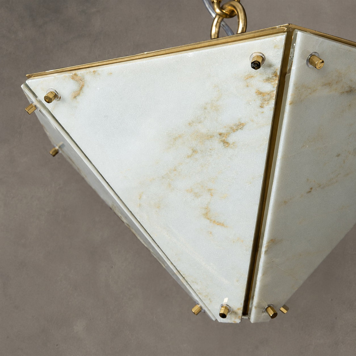 Modern Faceted Luxury stone Chandelier