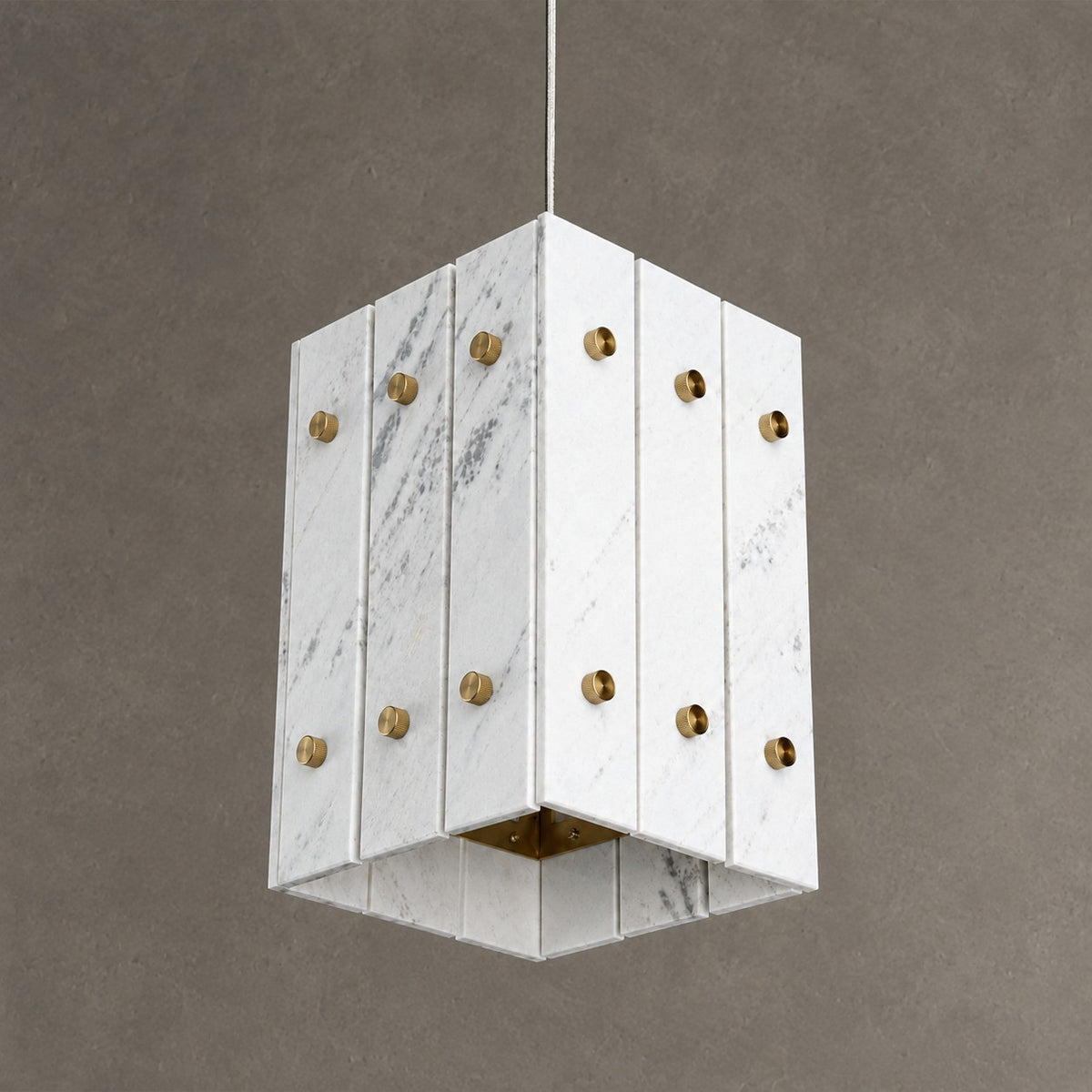 Modern Faceted Luxury stone Pendant Light