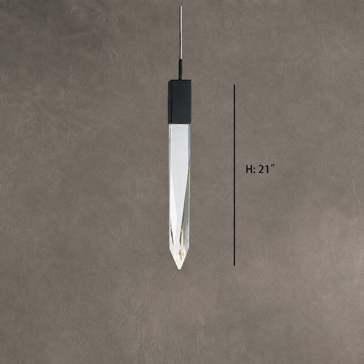 Modern Light Luxury Round/Rectangle Ceiling Pendant Light in Black Finish for Kitchen Island/ Staircase/Living Room