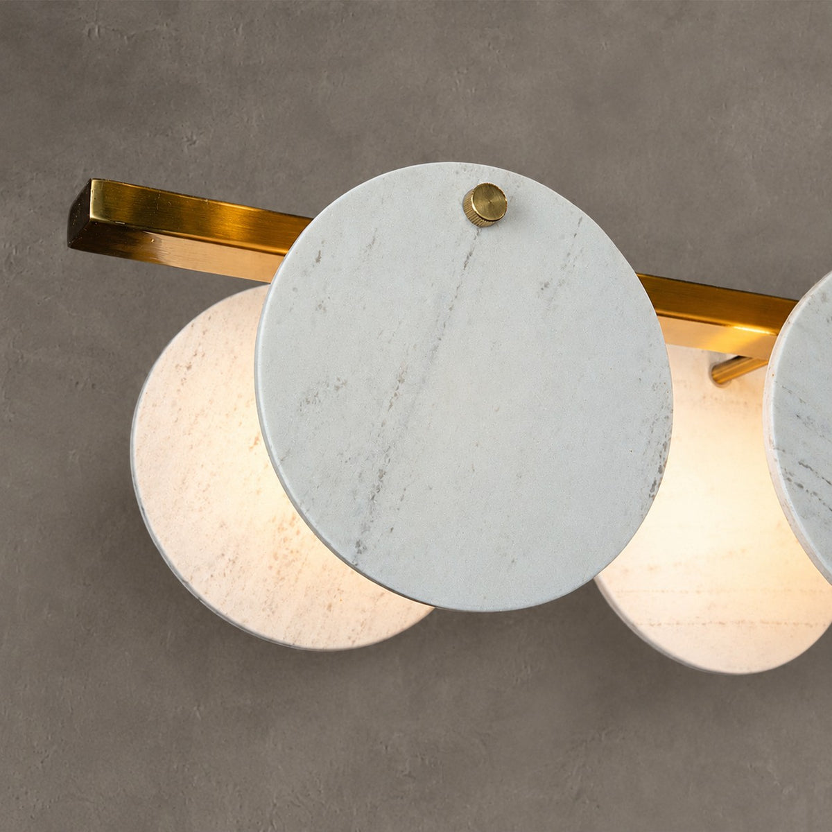 Modern Sculptural Luxury stone Linear Chandelier