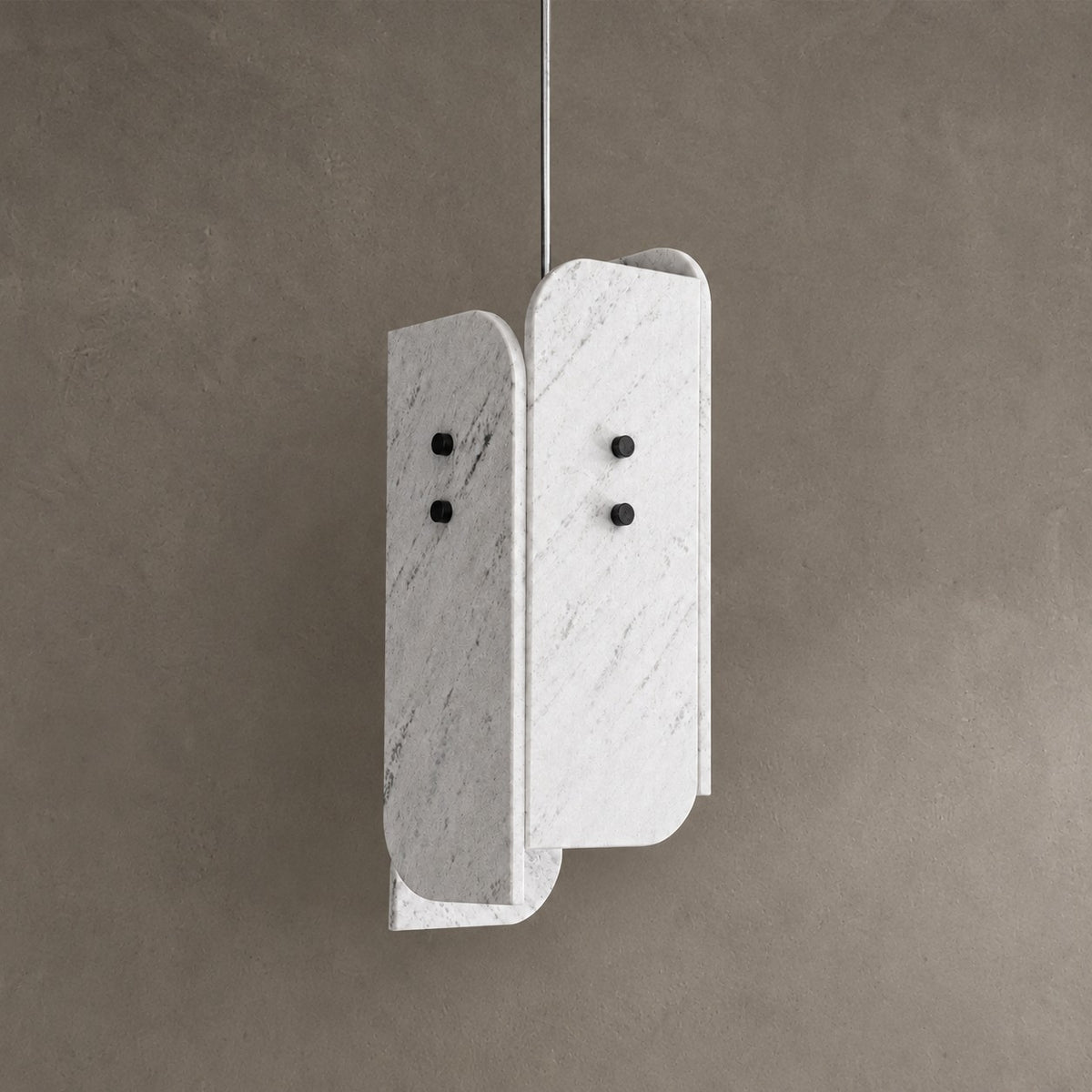 Modern Sculptural LuxuryStone Pendant Light