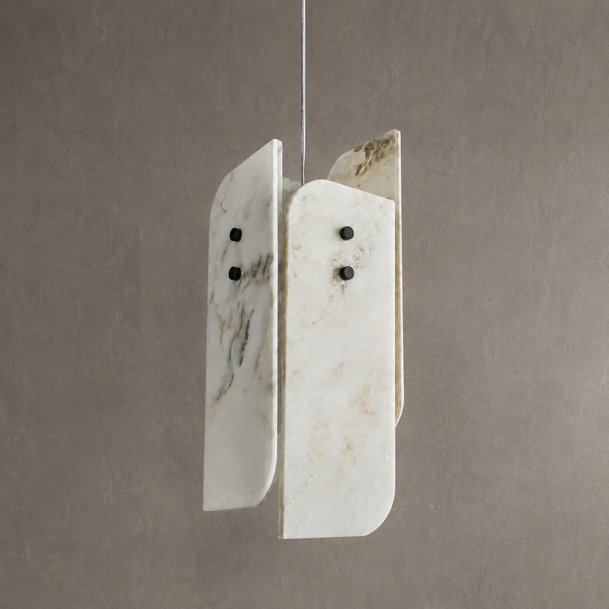 Modern Sculptural LuxuryStone Pendant Light