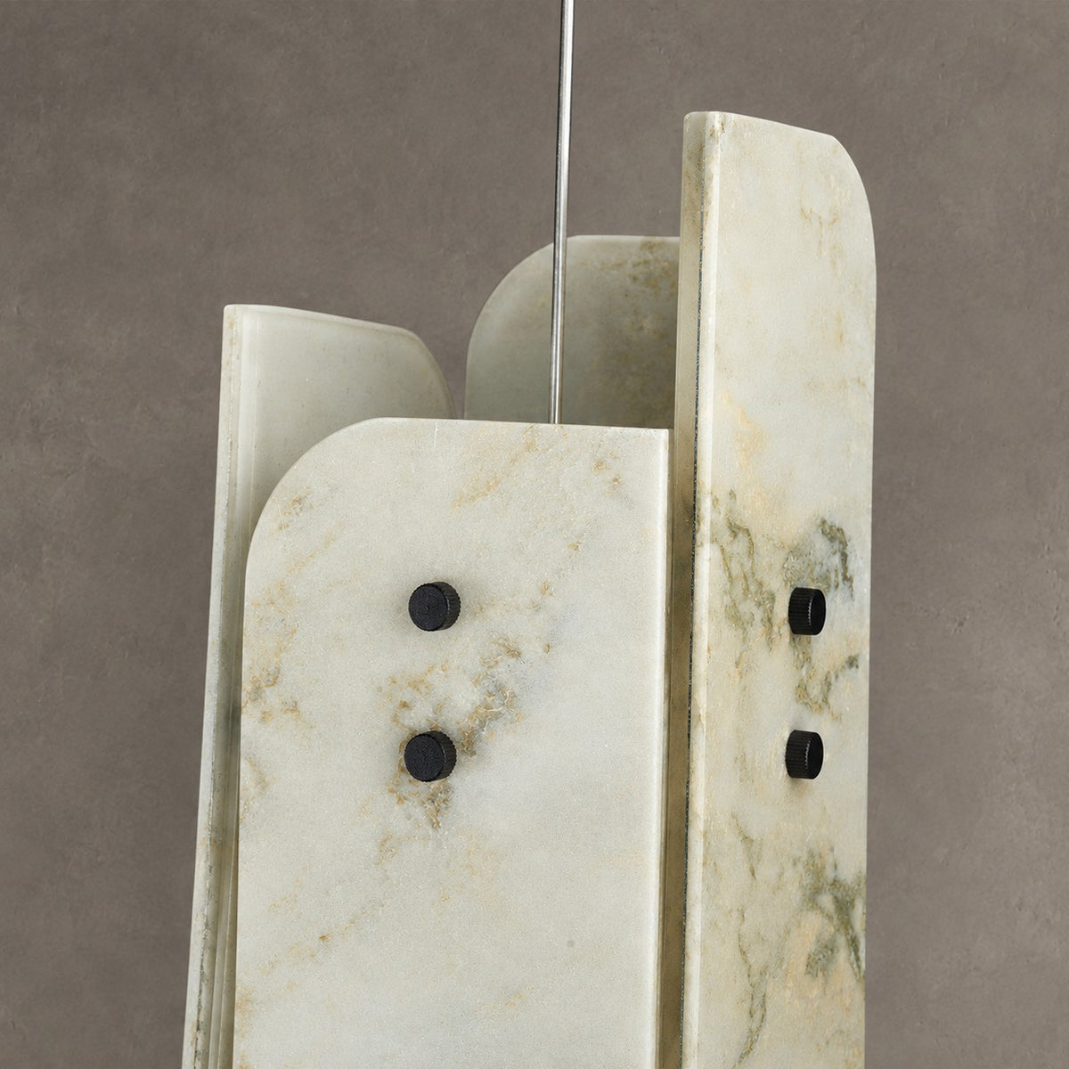 Modern Sculptural LuxuryStone Pendant Light