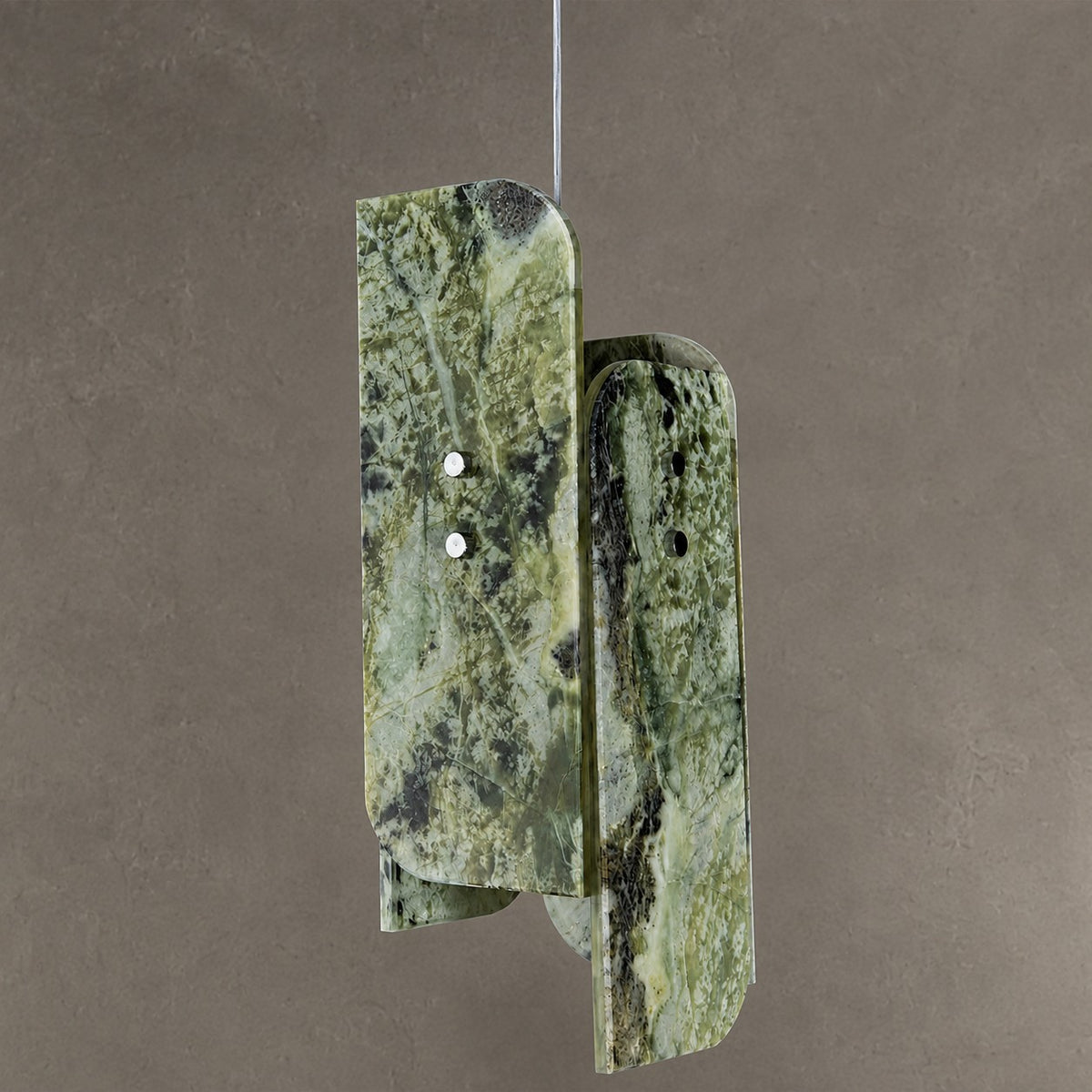 Modern Sculptural LuxuryStone Pendant Light