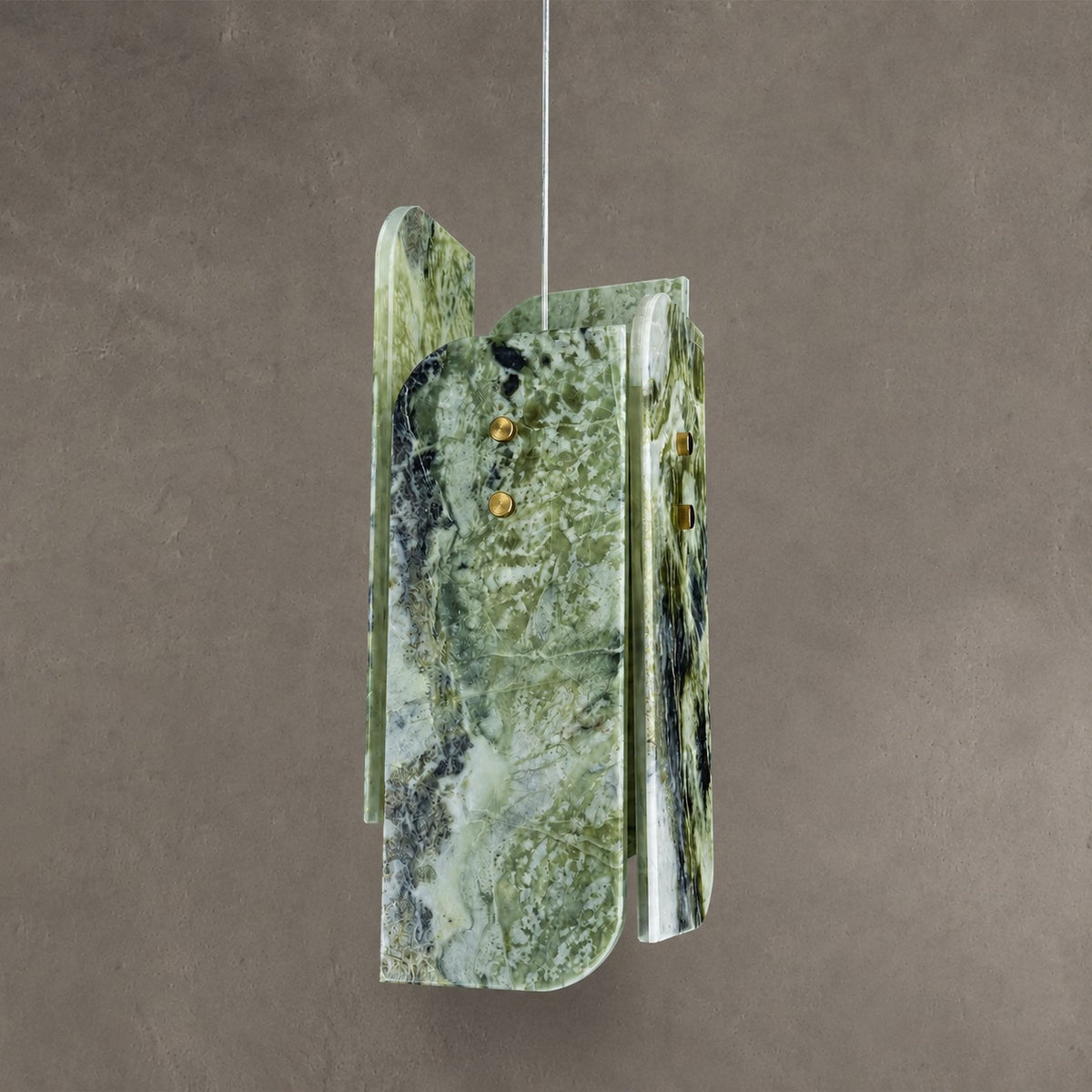 Modern Sculptural LuxuryStone Pendant Light