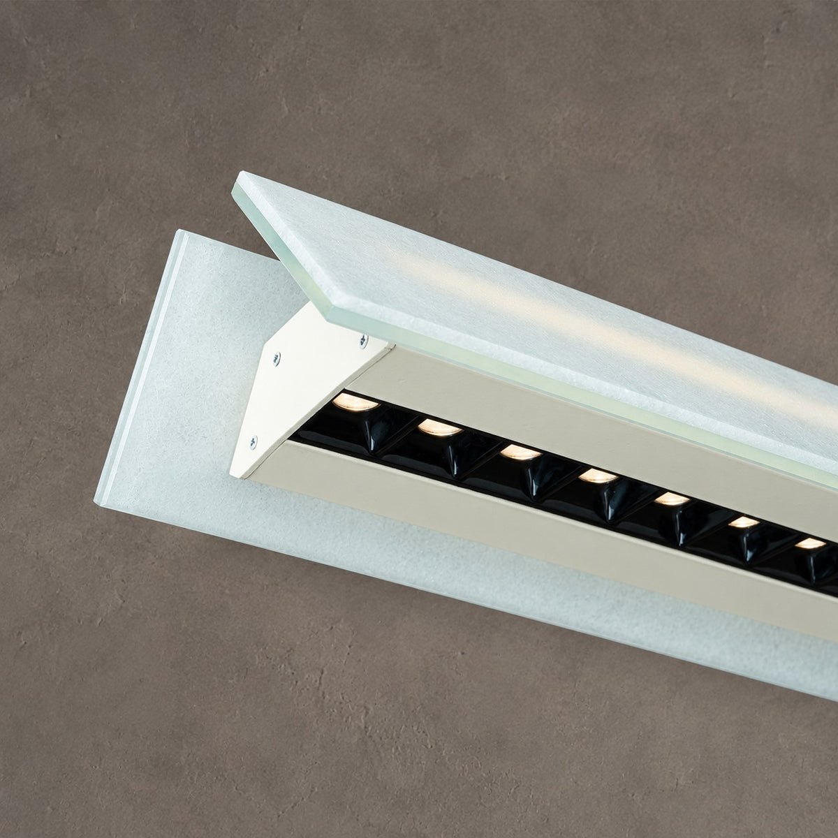 Modern Slim Luxury stone Linear LED Pendant Light