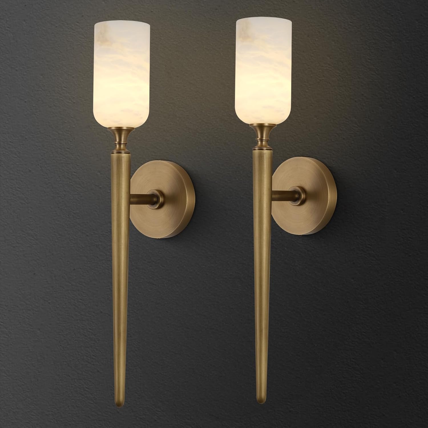 Monty Alabaster Wall Sconces - view 9