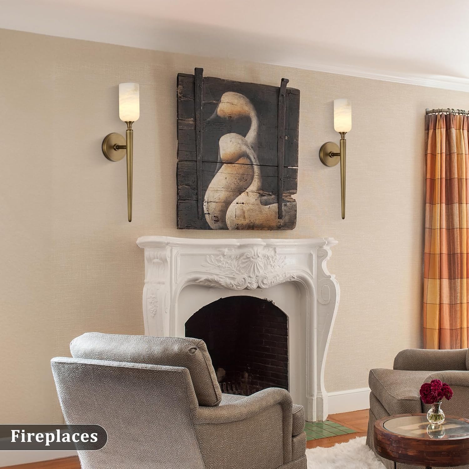 Monty Alabaster Wall Sconces - view 11