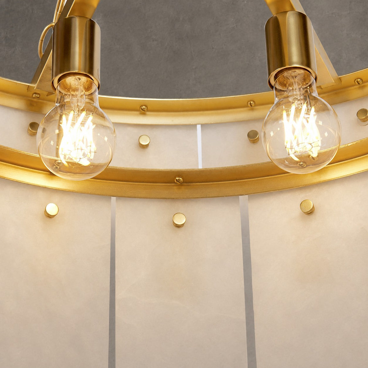 Nadia Alabaster Chandelier 30" 41"