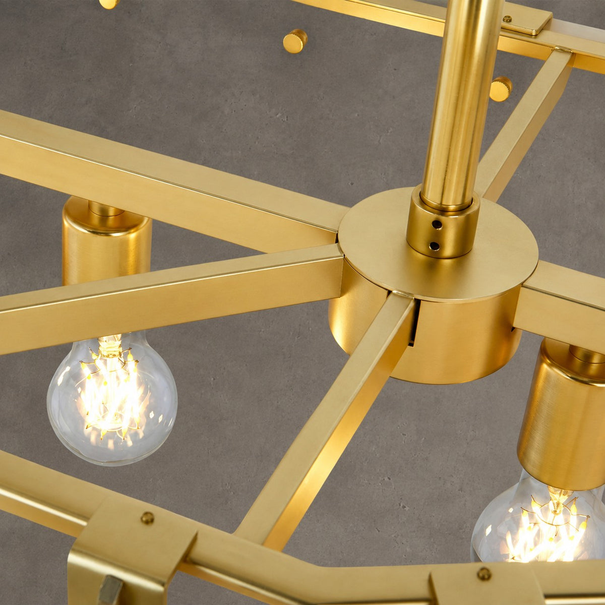 Nadia Alabaster Linear Chandelier 42" Width