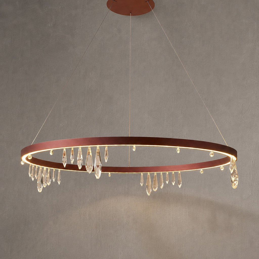 Orbit Crystal Chandelier
