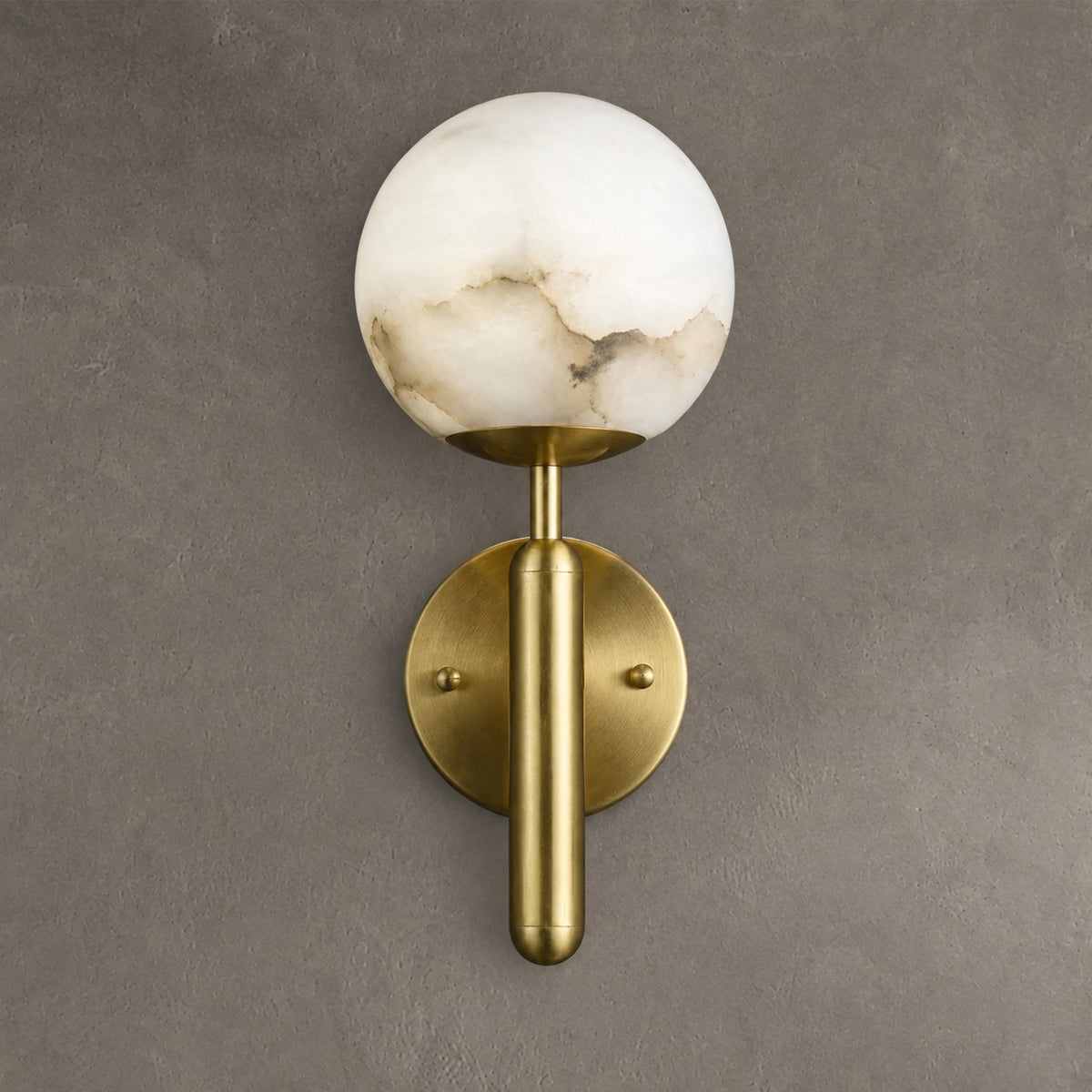 Orla Marble Sphere Wall Sconce