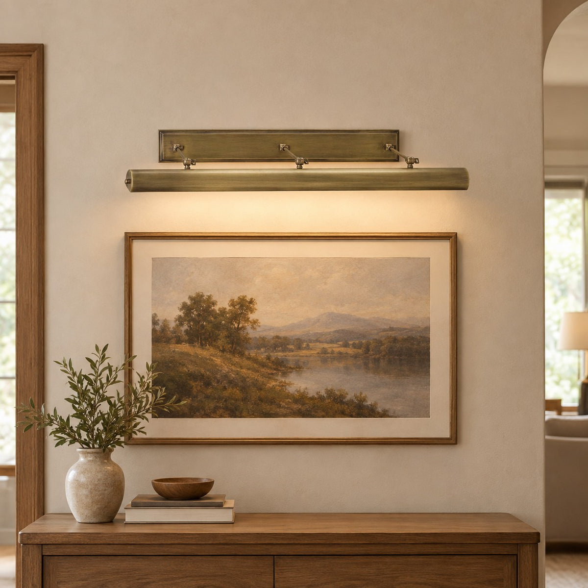 Oxford Picture Light 42" Wide 6-Light