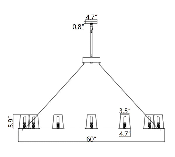 Paurielle Round Chandelier
