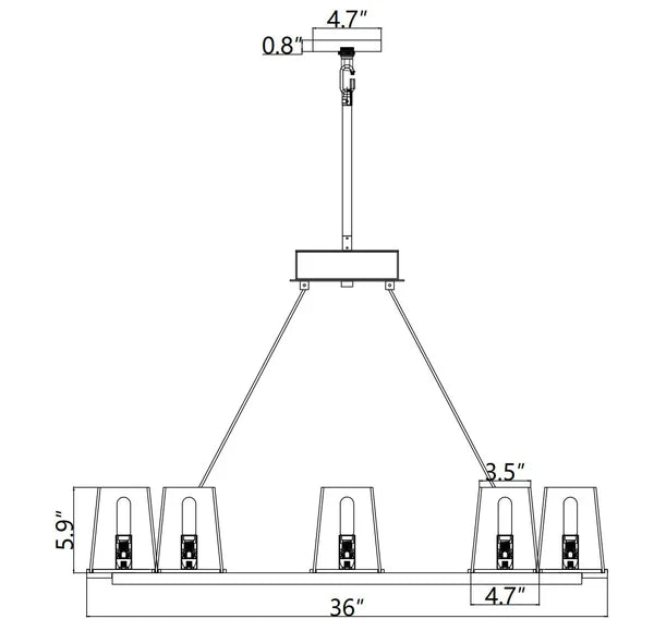 Paurielle Round Chandelier