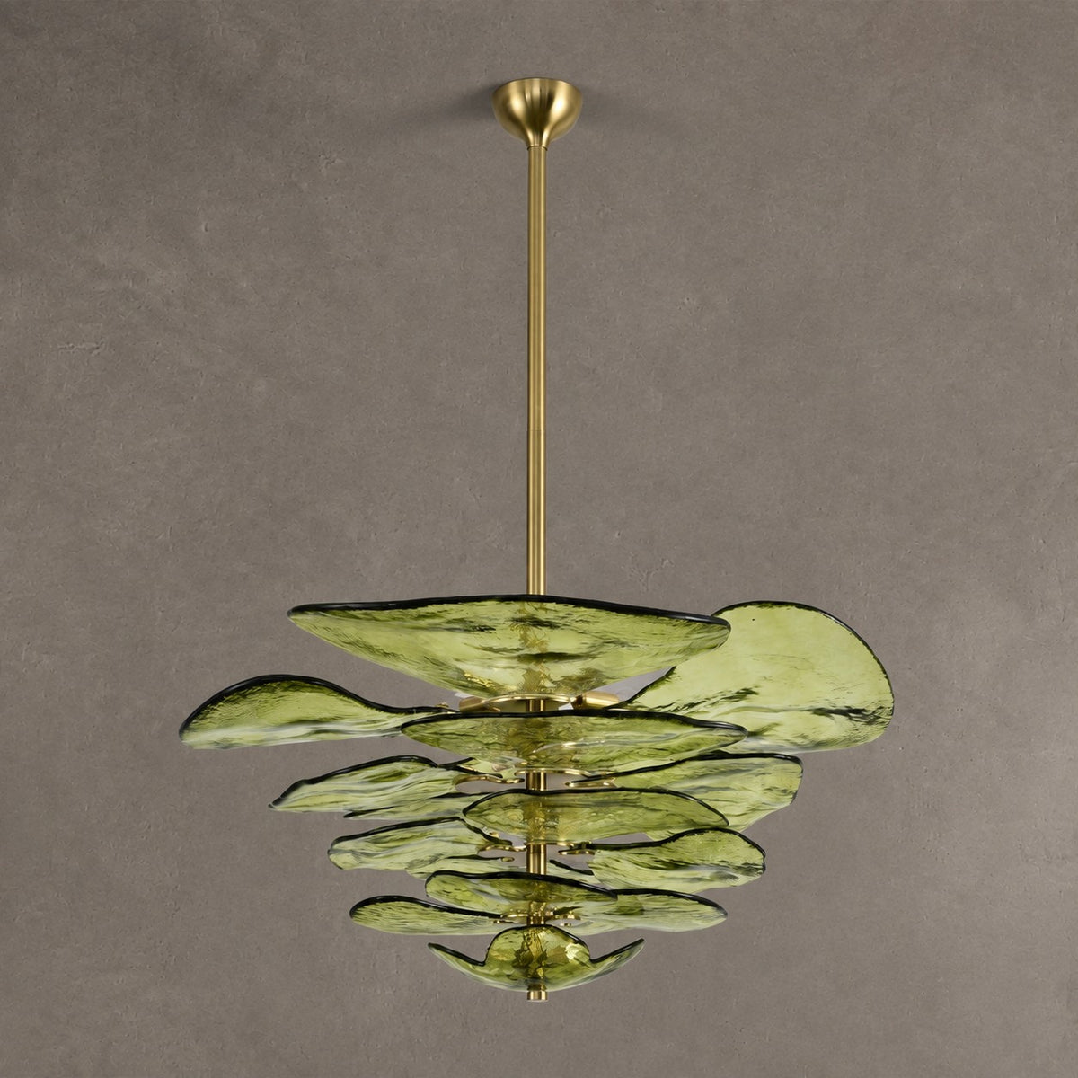 Petal Layered Murano Glass Chandelier