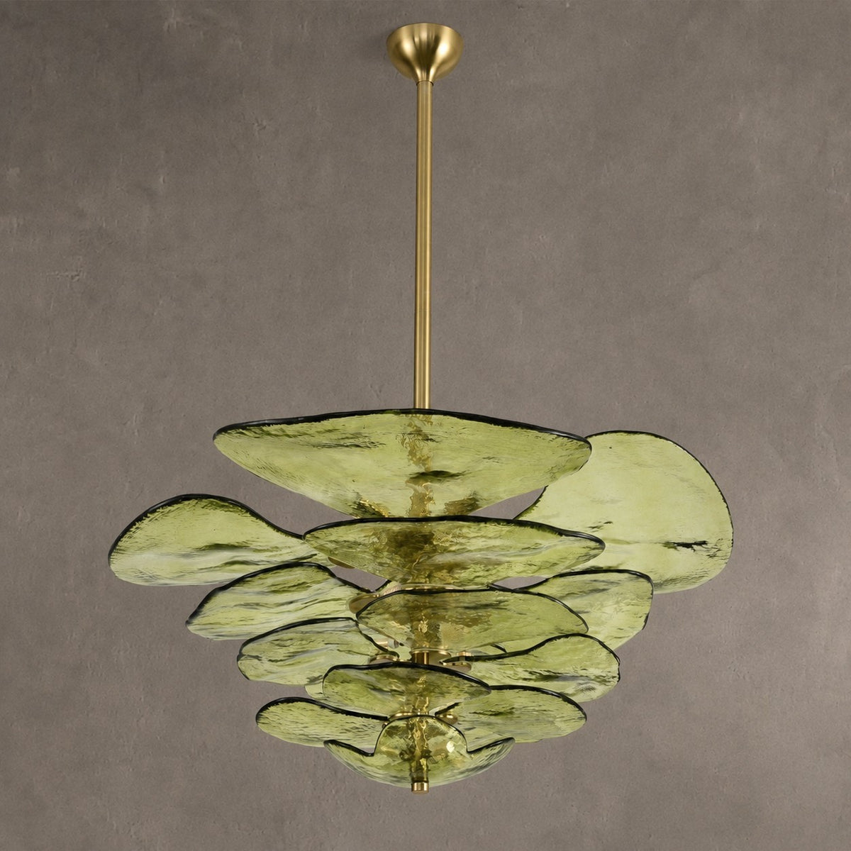 Petal Layered Murano Glass Chandelier